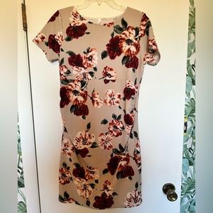 Pink Blush Maternity Dress